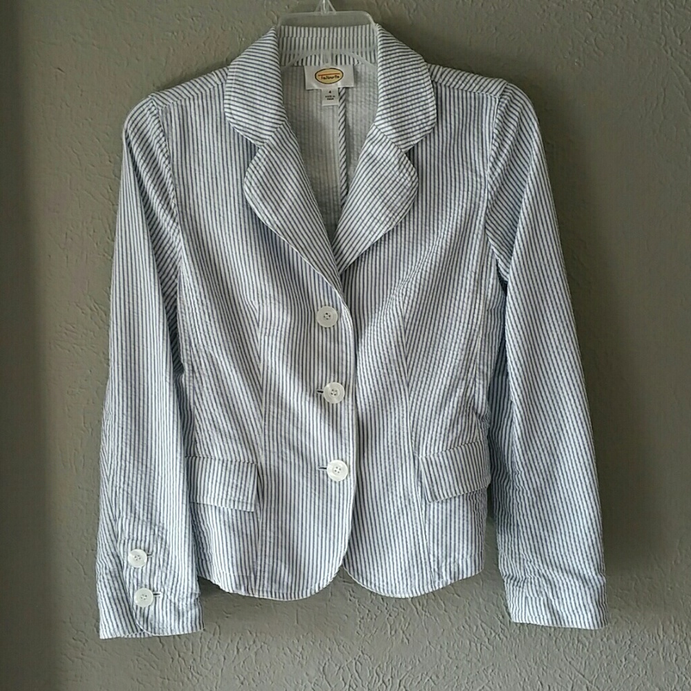 Striped blazer
